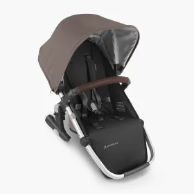 RumbleSeat V2 - Stella - Grey Brushed Mélange | Silver Frame  | Chestnut Leather